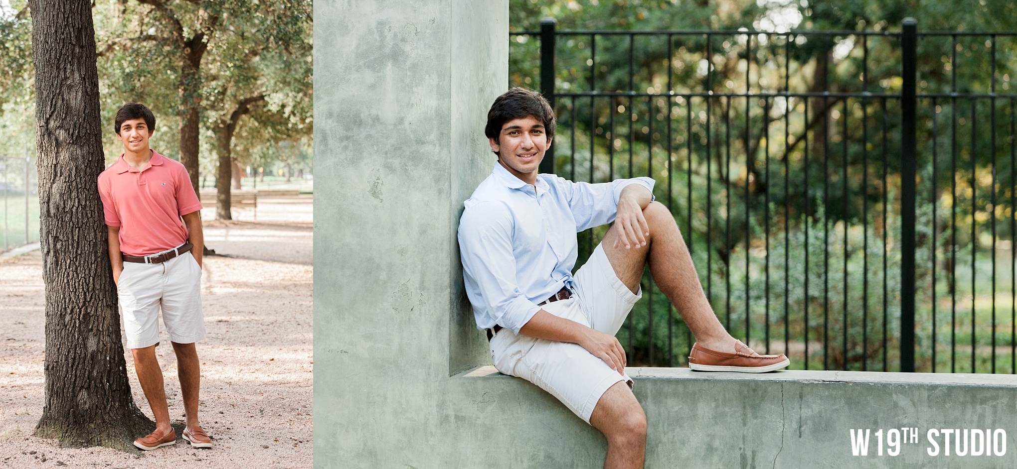 Modern affordable high school senior portraits